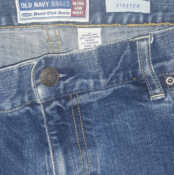 EUC Classic Old Navy Ultra Low Waist Bootcut Jeans - Picture 5 of 16